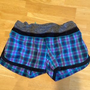 Lululemon Plaid Shorts Size 8
